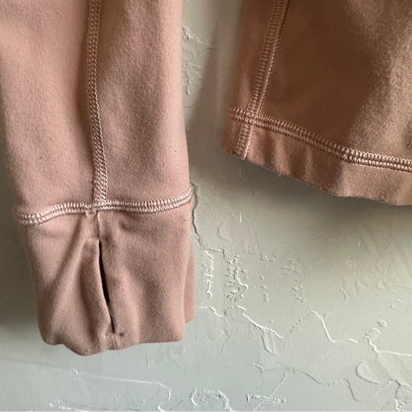 Lululemon Define Jacket *Luon Maybe Pink Clay Size 6 Very Light Pinkish Tan - Picture 5 of 15